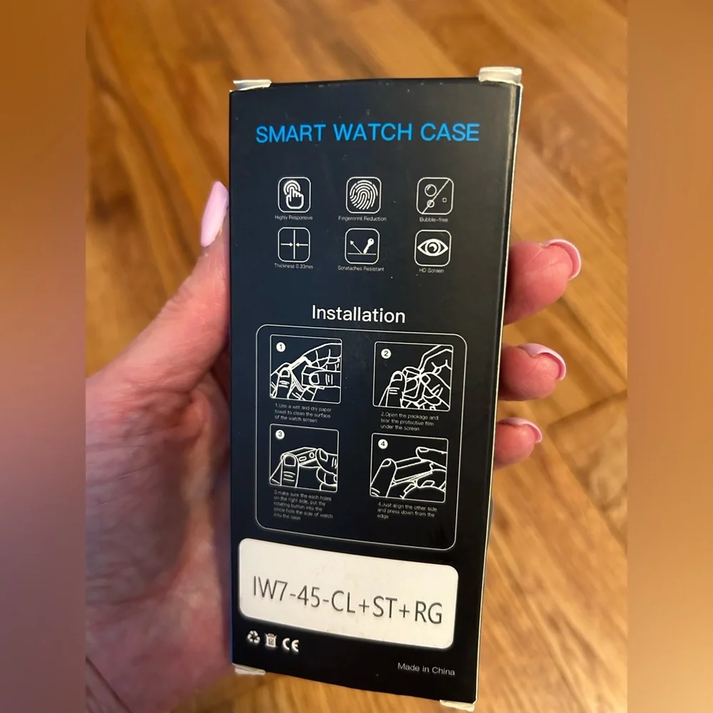 3 pack Tensea for Apple Watch Screen Protector Case